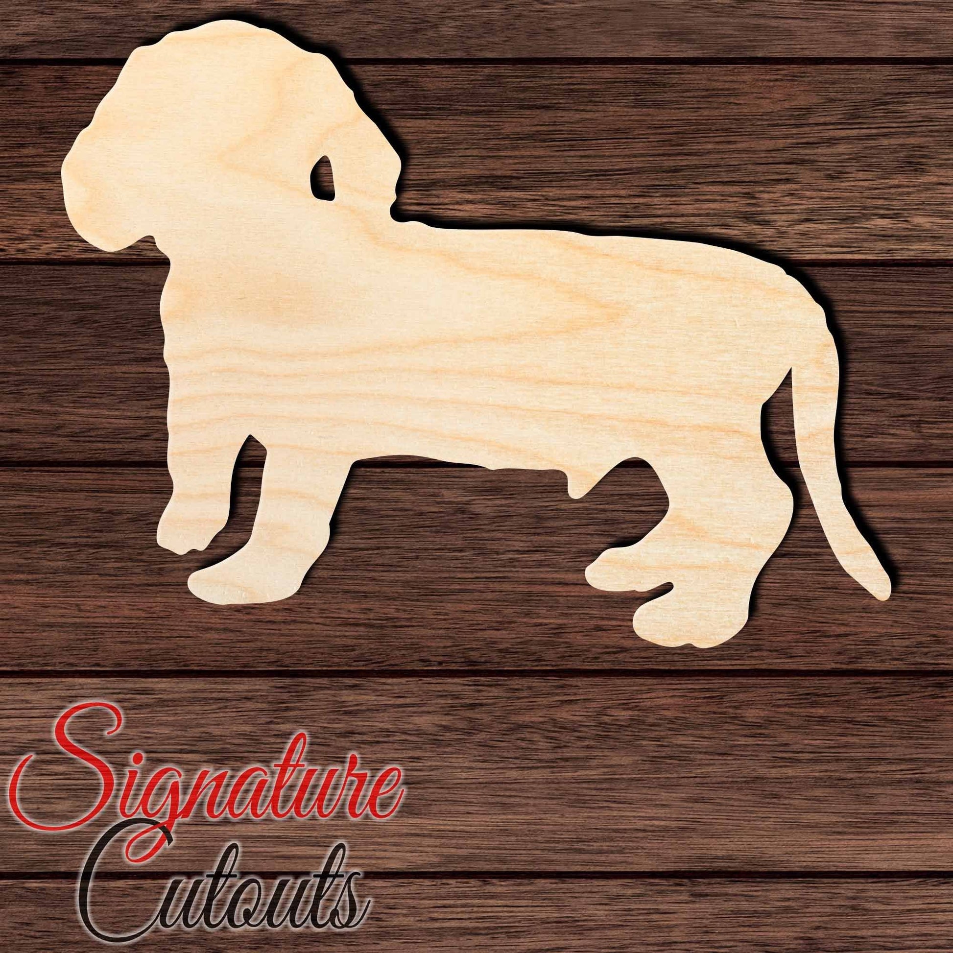 Doxle Shape Cutout in Wood, Acrylic or Acrylic Mirror - Signature Cutouts