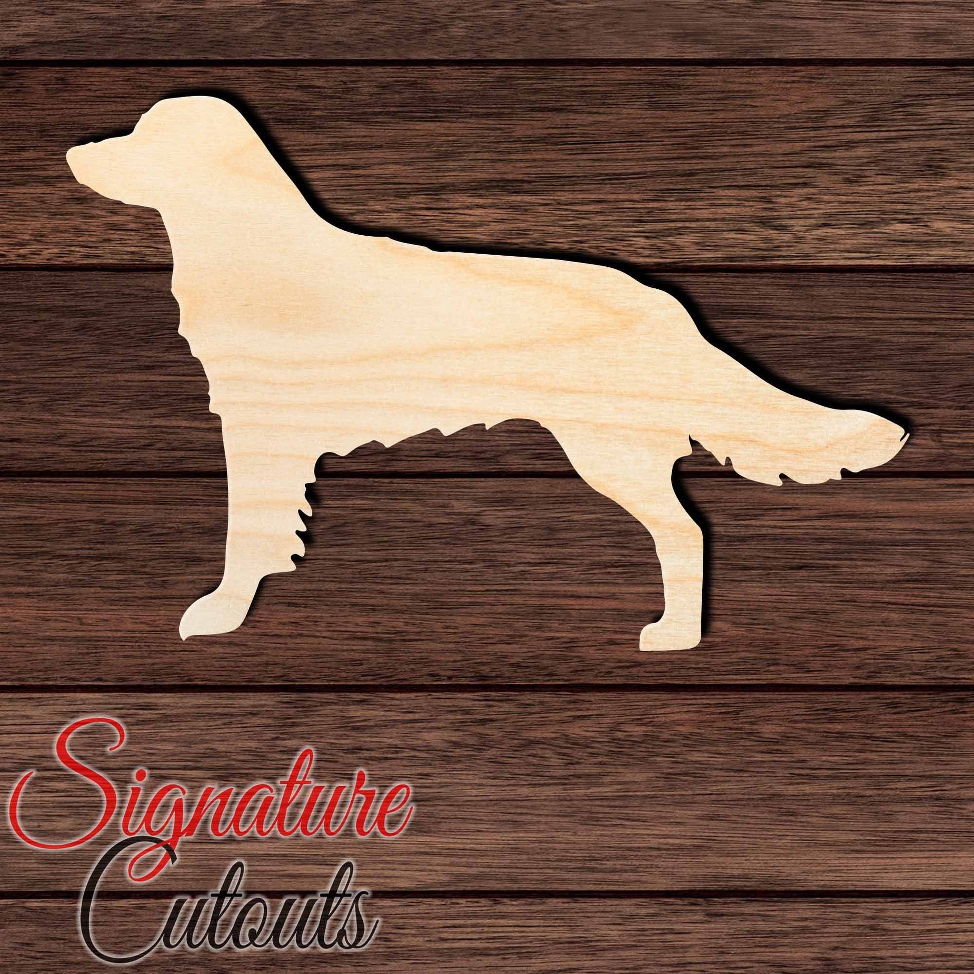 Drentsche Patrijshond Shape Cutout in Wood, Acrylic or Acrylic Mirror - Signature Cutouts