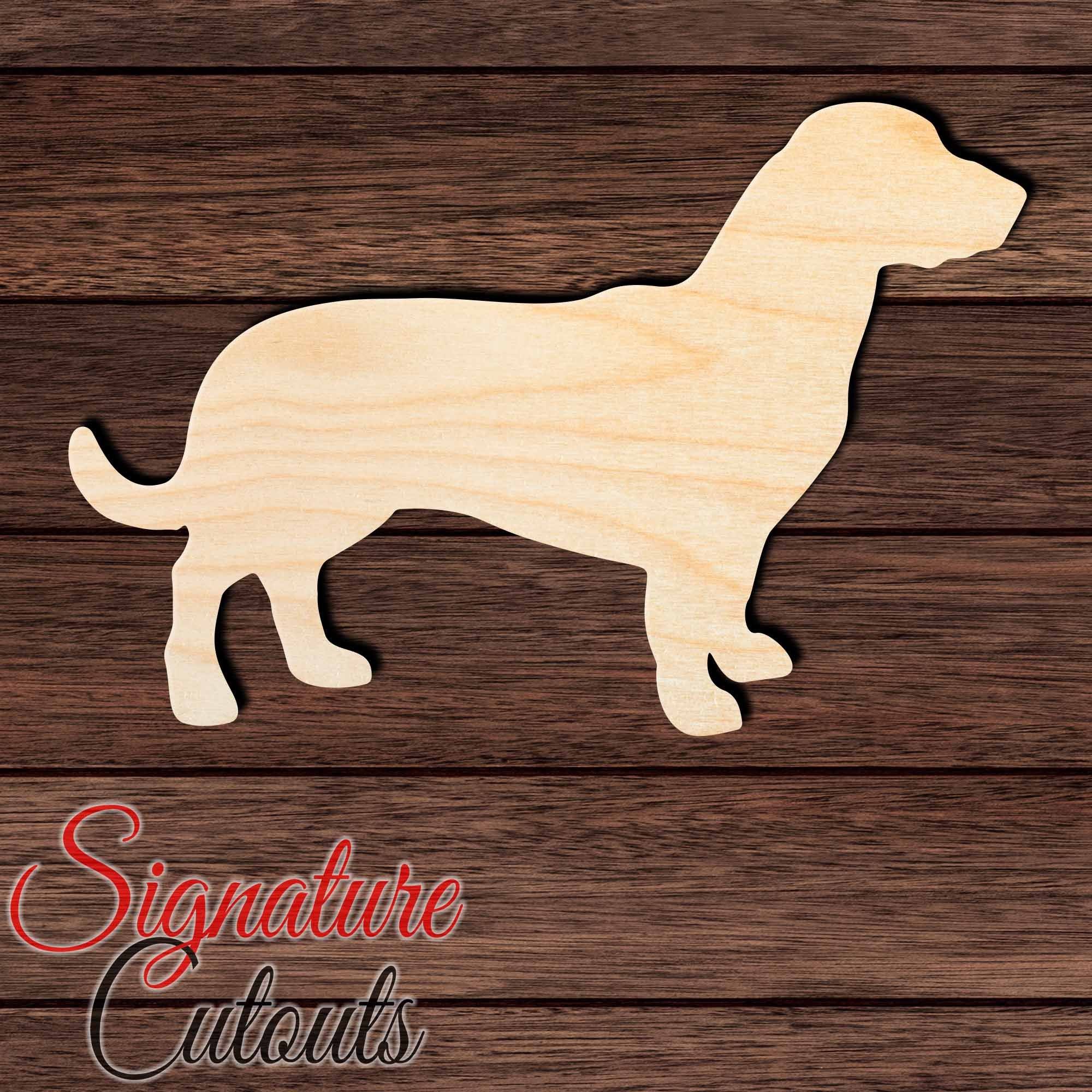 Drever Shape Cutout in Wood, Acrylic or Acrylic Mirror - Signature Cutouts