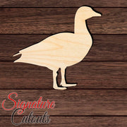 Duck 001 Shape Cutout in Wood, Acrylic or Acrylic Mirror - Signature Cutouts