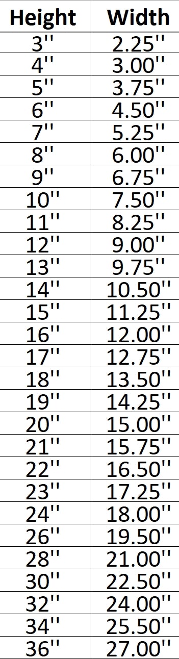 Ellipse / Egg 002 Shape Cutout in Wood, Acrylic or Acrylic Mirror - Signature Cutouts