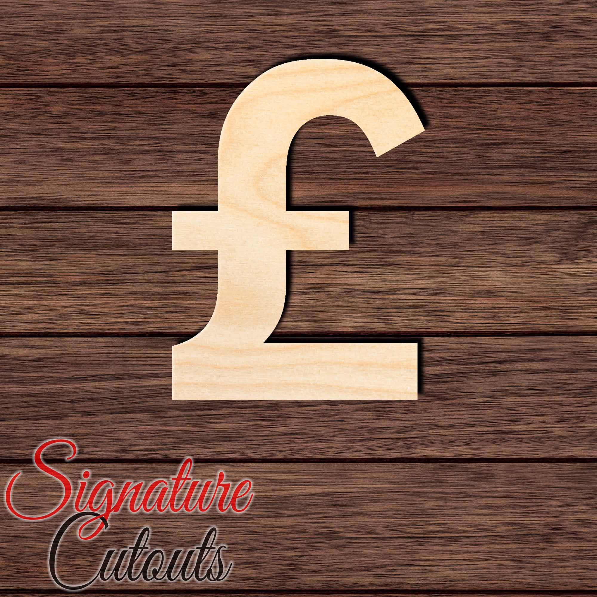 England Pound 001 Shape Cutout – Signature Custom Works
