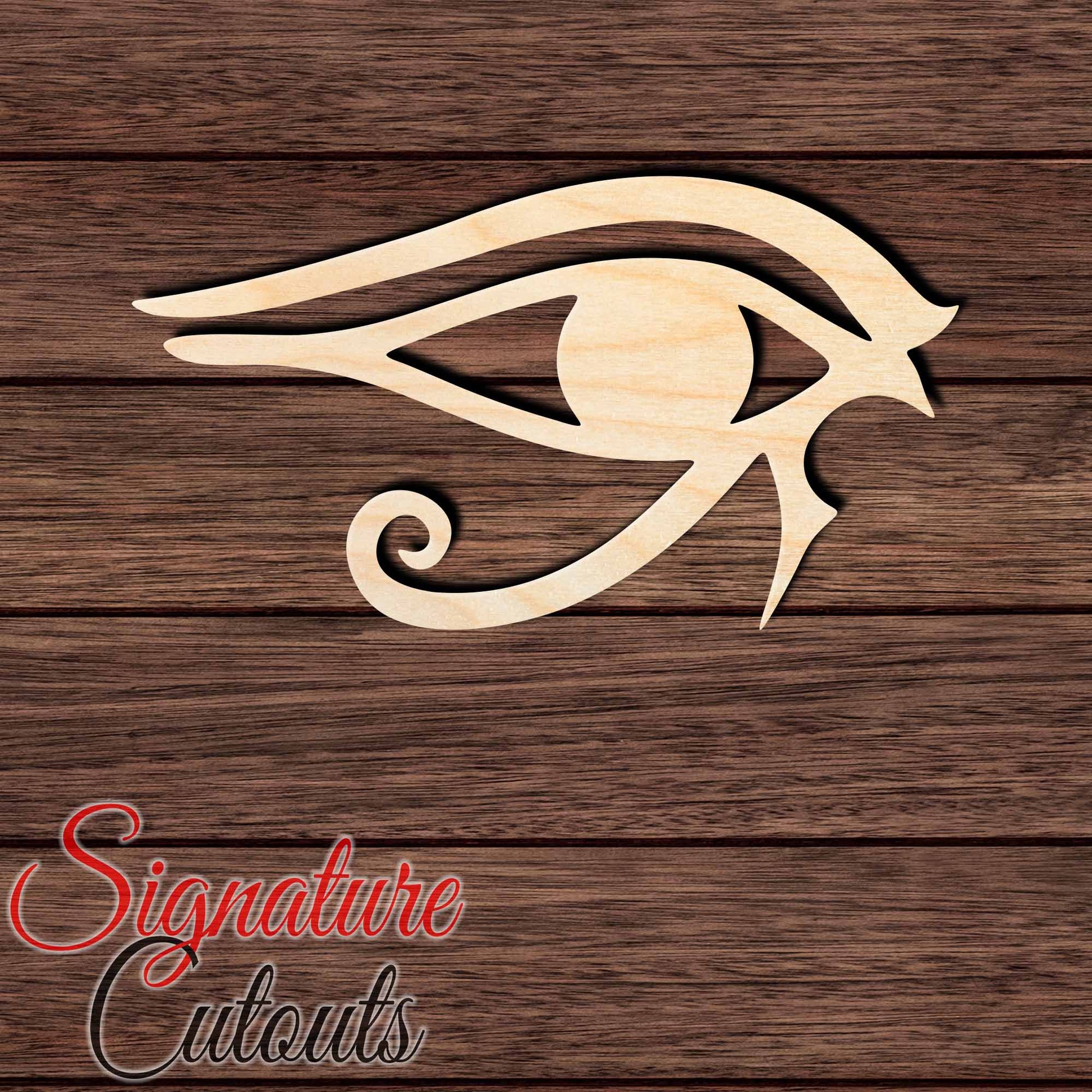 Eye of Ra 001 Shape Cutout - Signature Cutouts