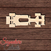 F1 004 Shape Cutout in Wood, Acrylic or Acrylic Mirror - Signature Cutouts