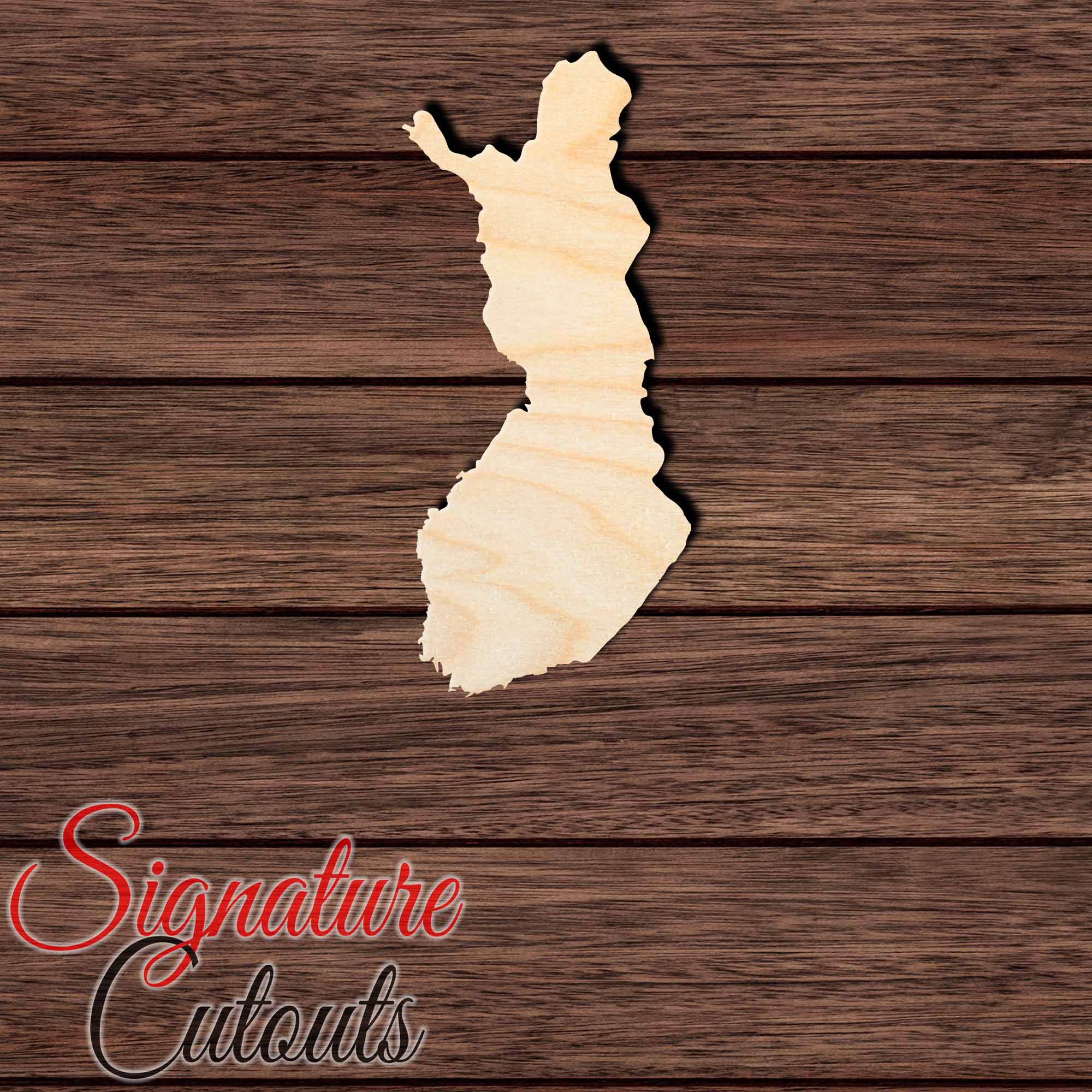Finland Shape Cutout – Signature Custom Works