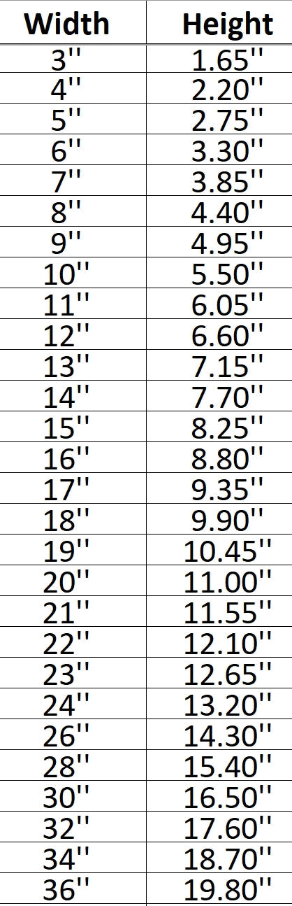 Foxface Fish Shape Cutout in Wood, Acrylic or Acrylic Mirror - Signature Cutouts