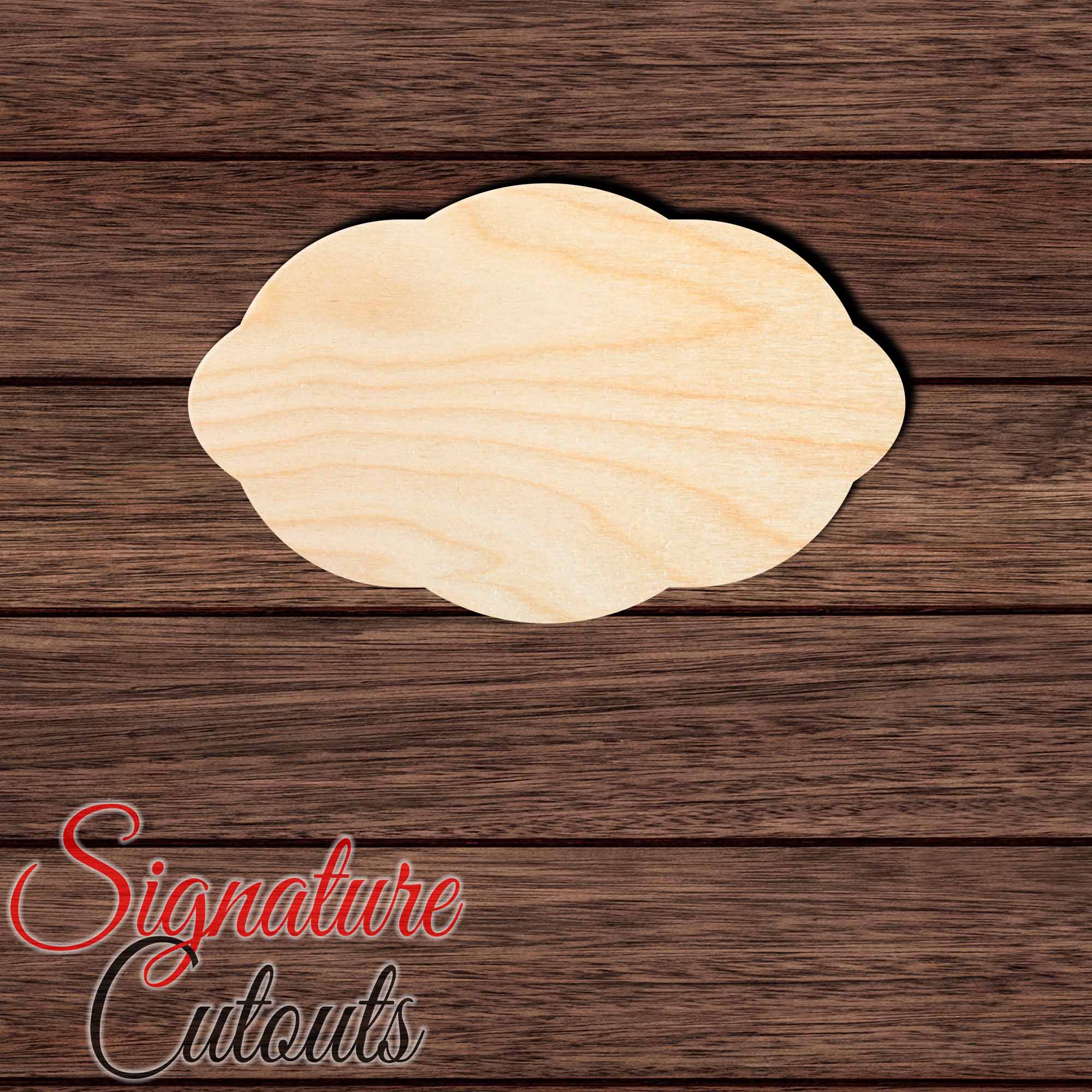 Frame 002 Shape Cutout in Wood, Acrylic or Acrylic Mirror - Signature Cutouts