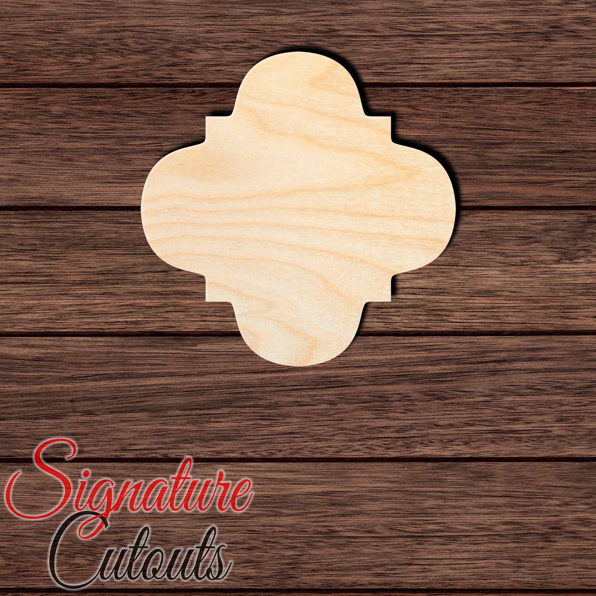 Frame 007 Shape Cutout in Wood, Acrylic or Acrylic Mirror - Signature Cutouts