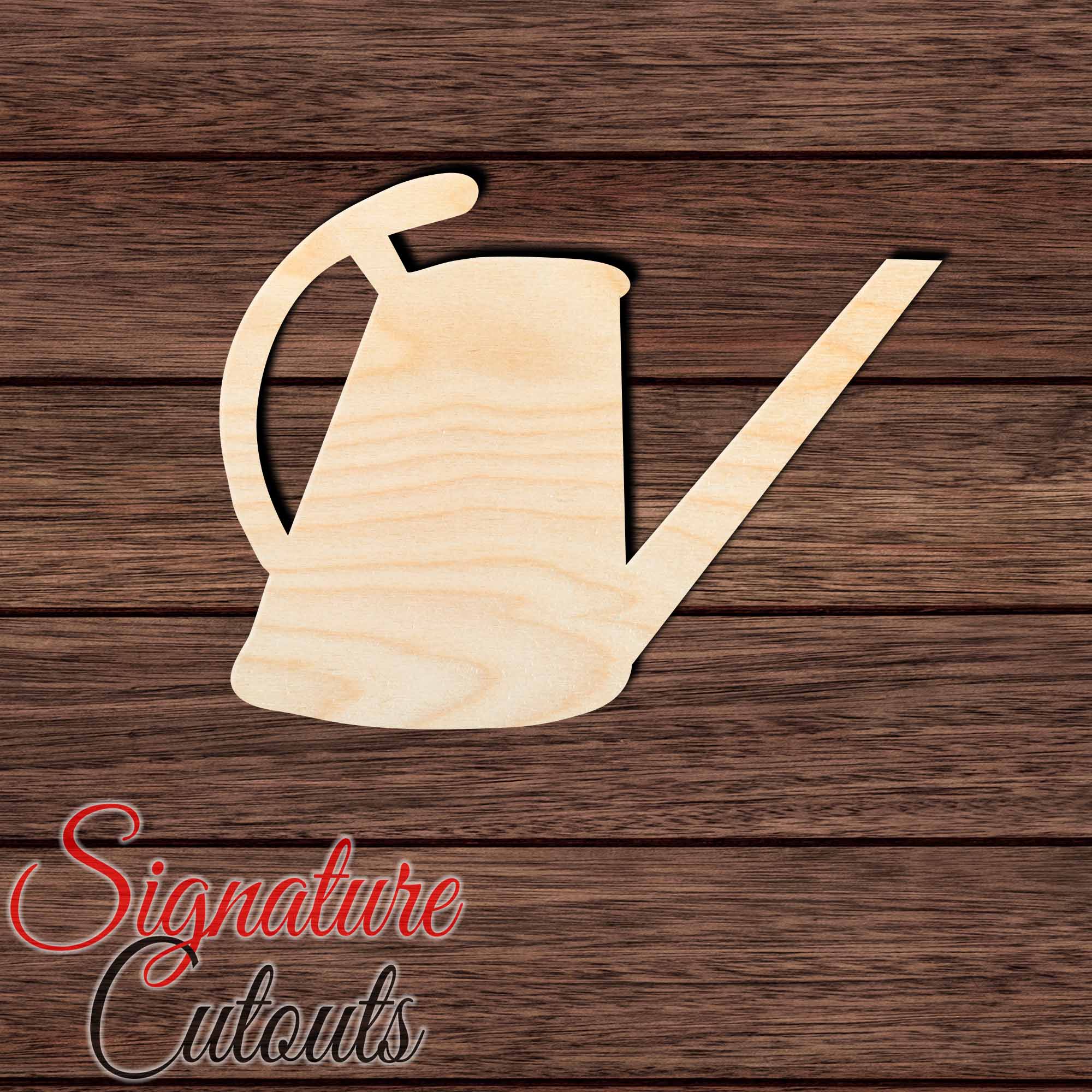 Garden Water Can 001 Shape Cutout - Signature Cutouts