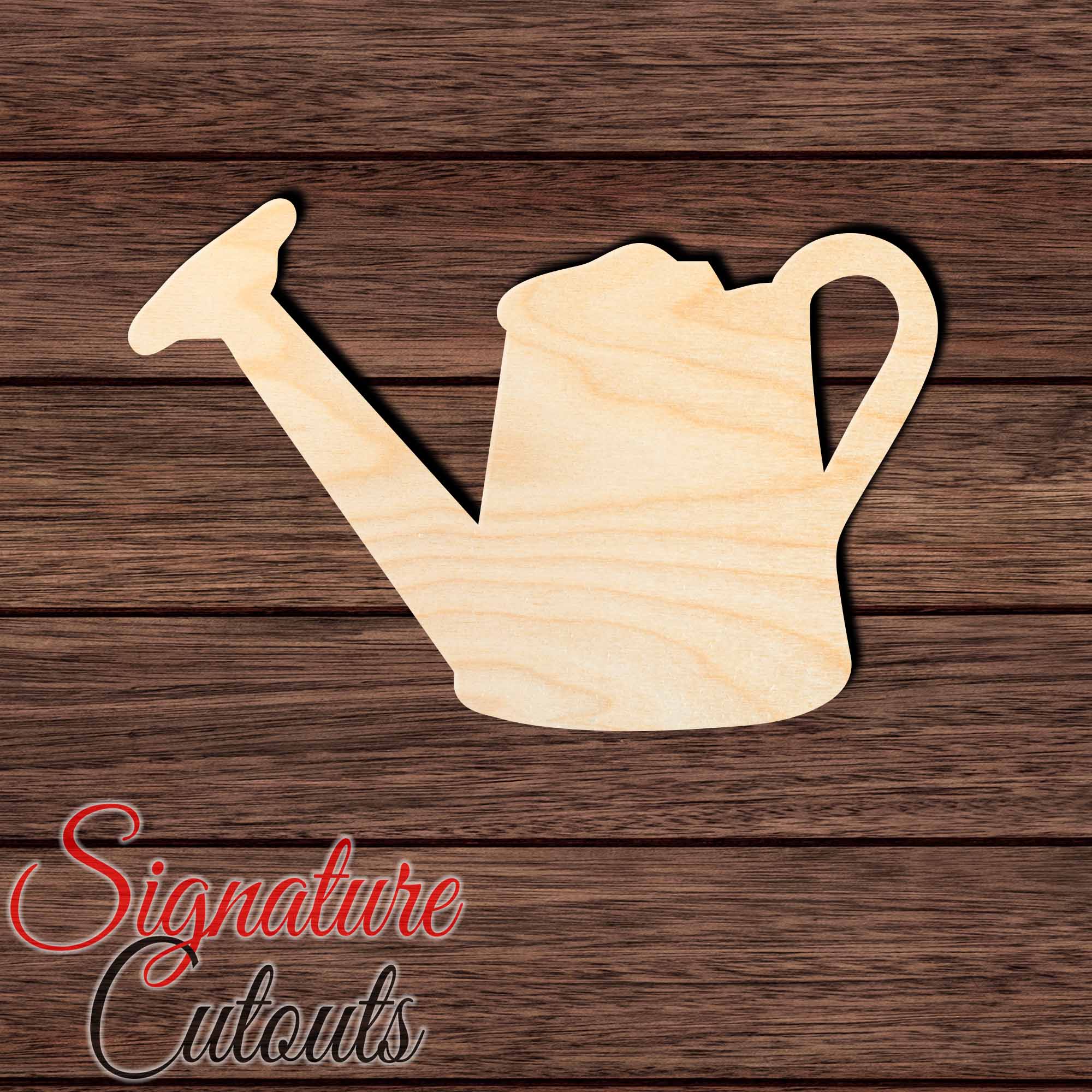 Garden Water Can 004 Shape Cutout - Signature Cutouts