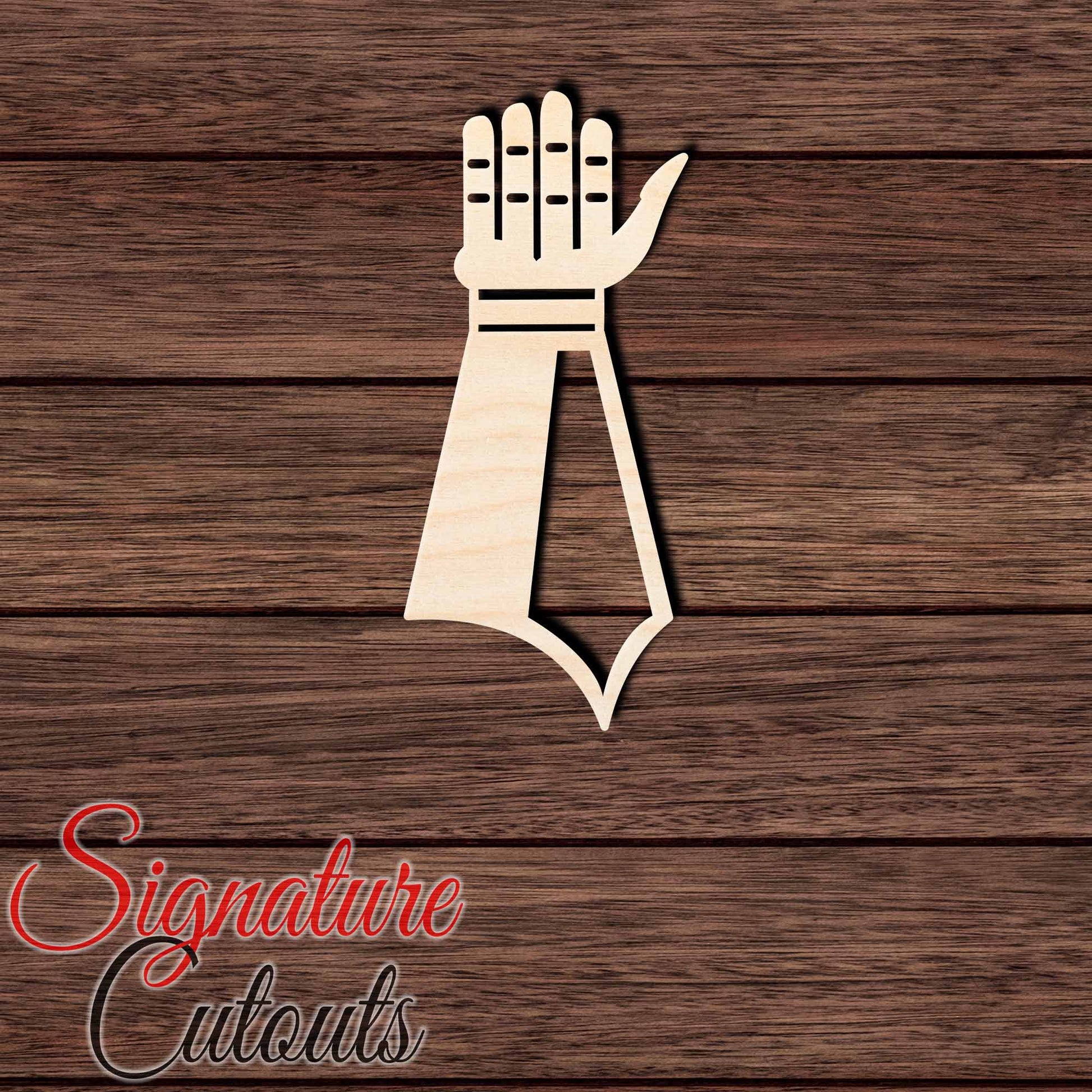 Gauntlet 001 Shape Cutout - Signature Cutouts