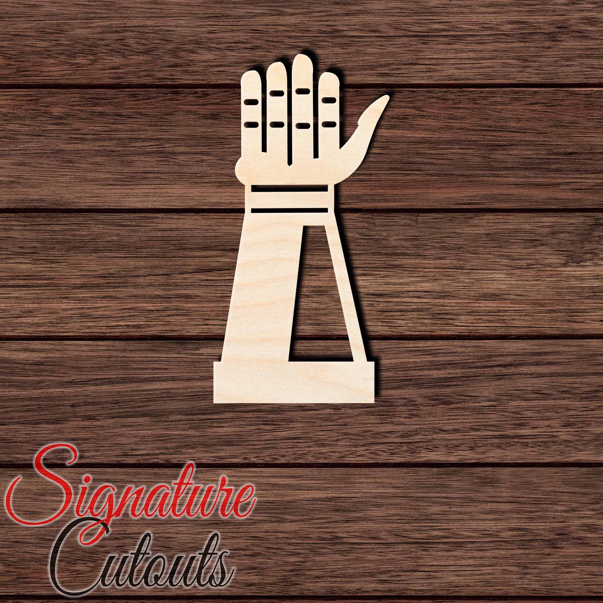 Gauntlet 002 Shape Cutout - Signature Cutouts