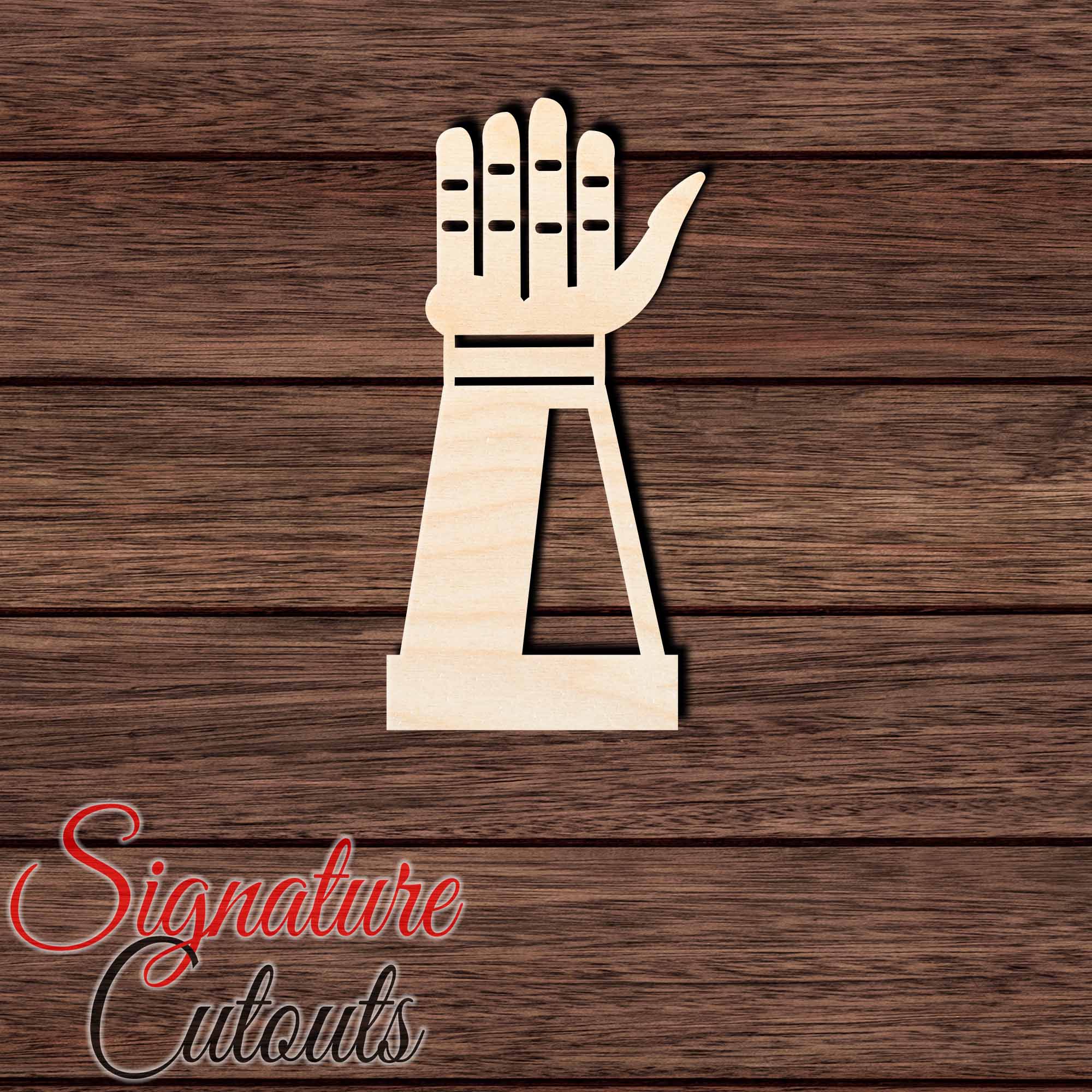 Gauntlet 002 Shape Cutout - Signature Cutouts