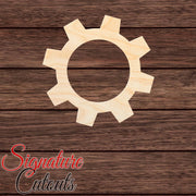 Gear 001 Shape Cutout - Signature Cutouts