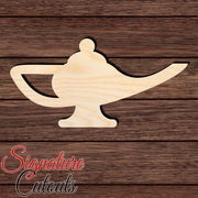 Genie Lamp 001 Shape Cutout - Signature Cutouts