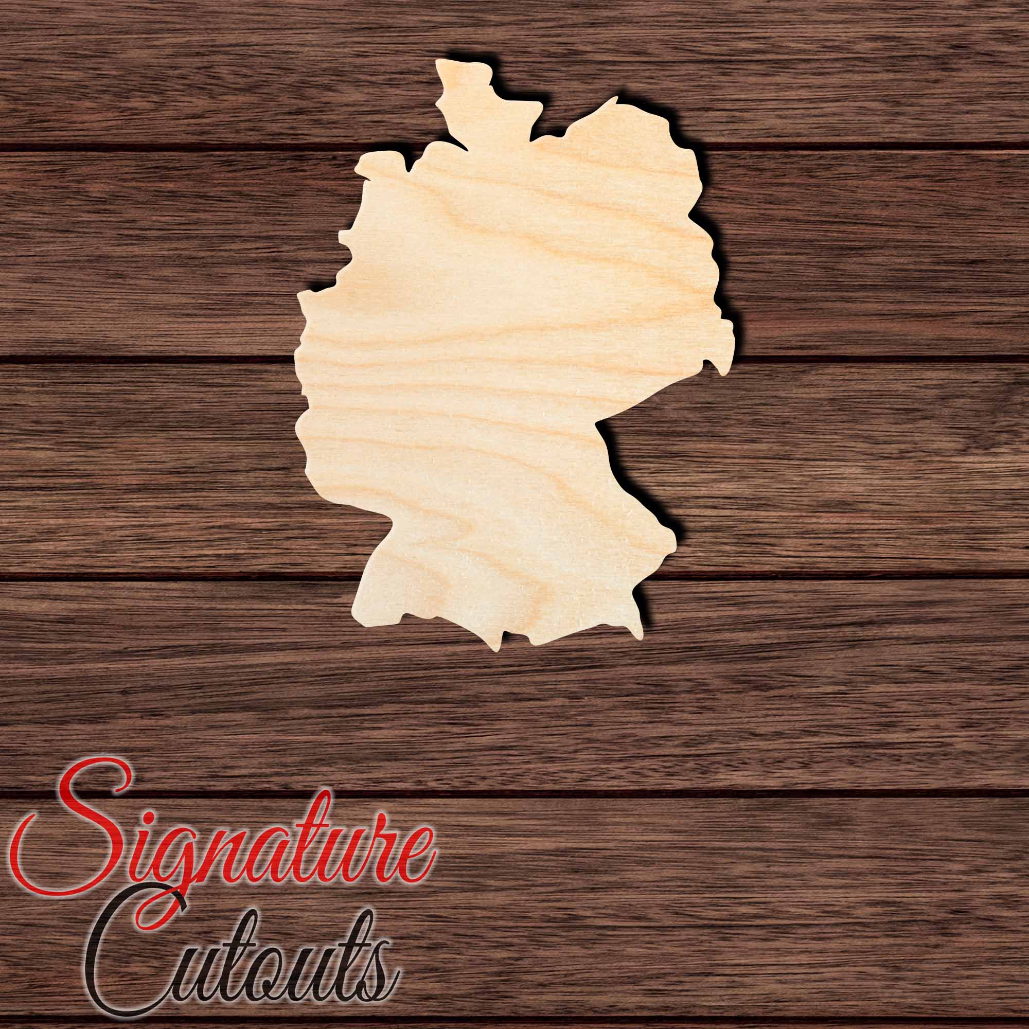 Germany Shape Cutout – Signature Custom Works