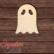 Ghost 006 Shape Cutout in Wood, Acrylic or Acrylic Mirror - Signature Cutouts