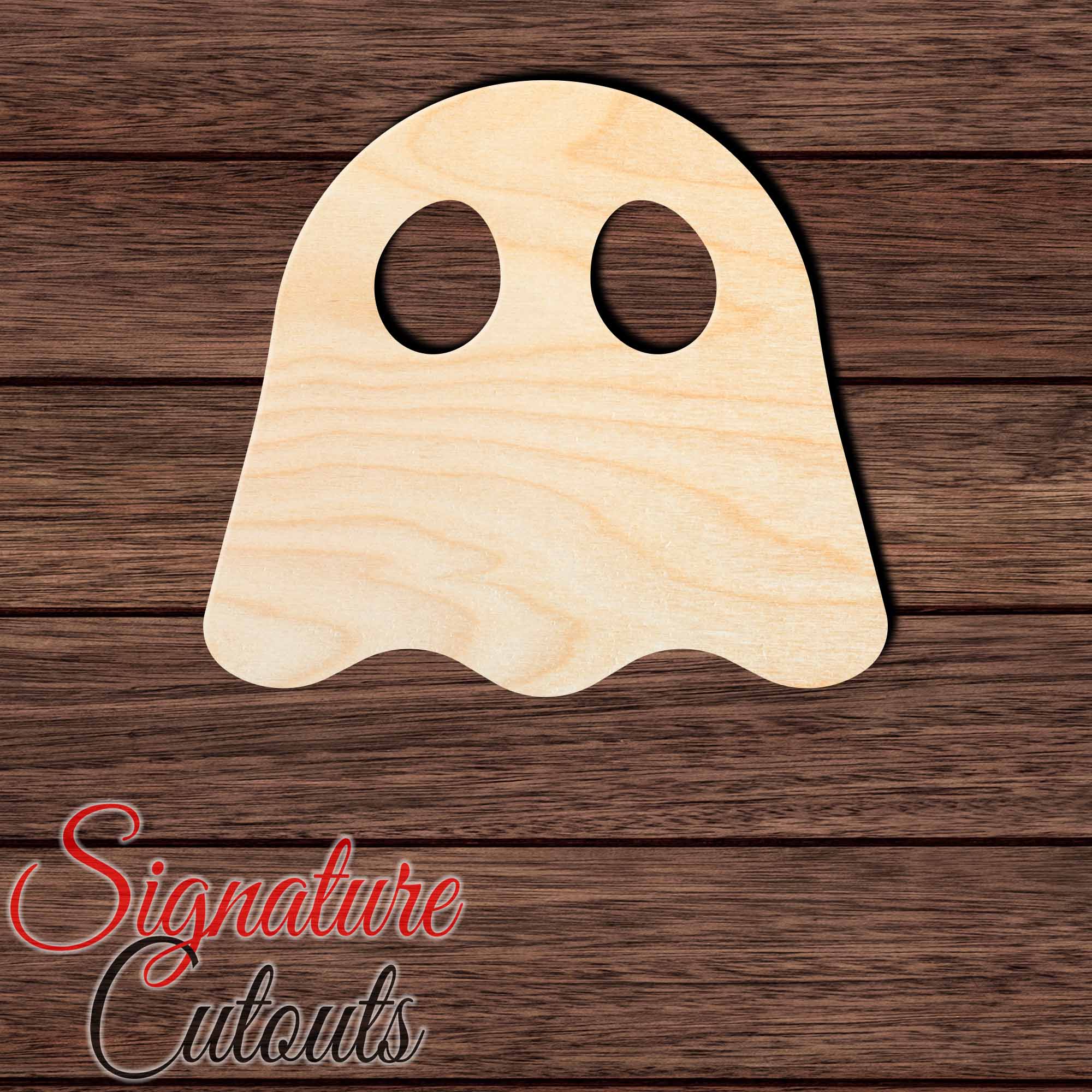 Ghost 007 Shape Cutout in Wood, Acrylic or Acrylic Mirror - Signature Cutouts