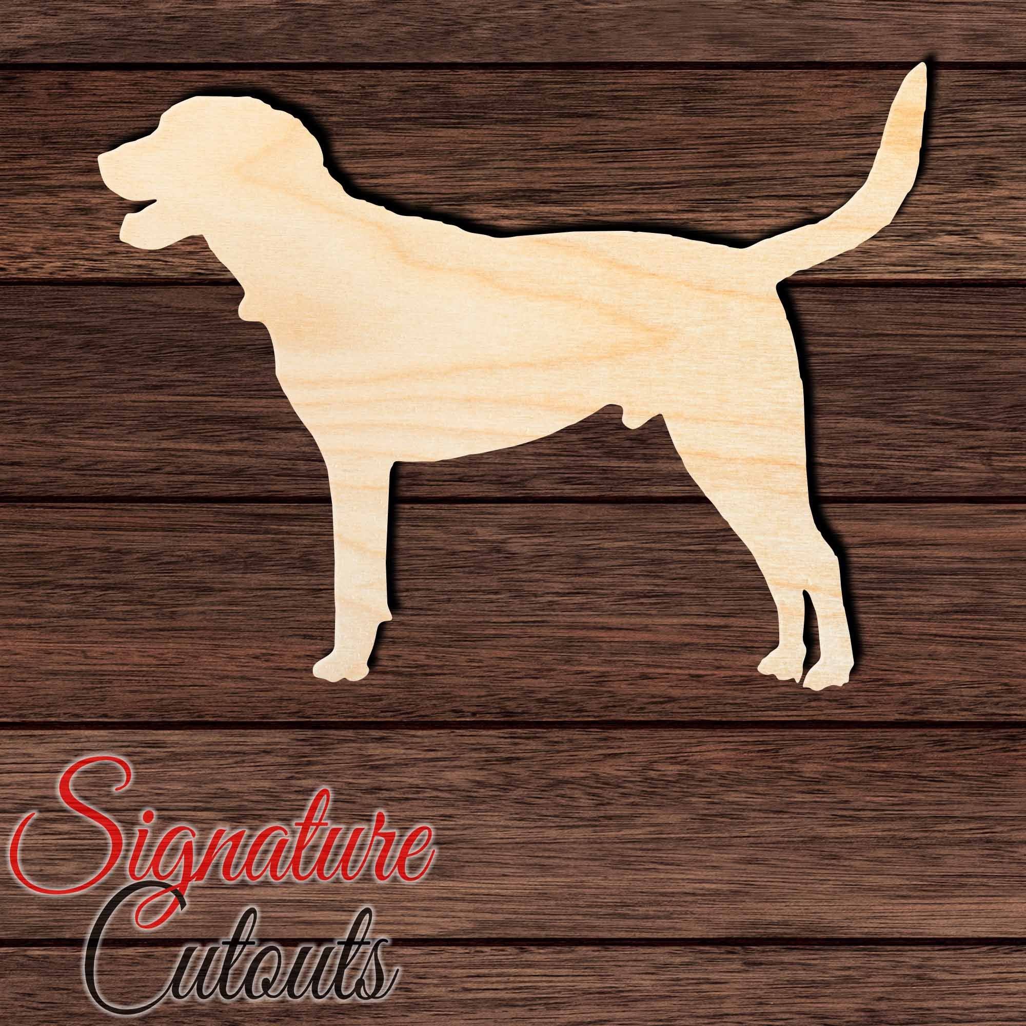 Goldador Shape Cutout in Wood, Acrylic or Acrylic Mirror - Signature Cutouts