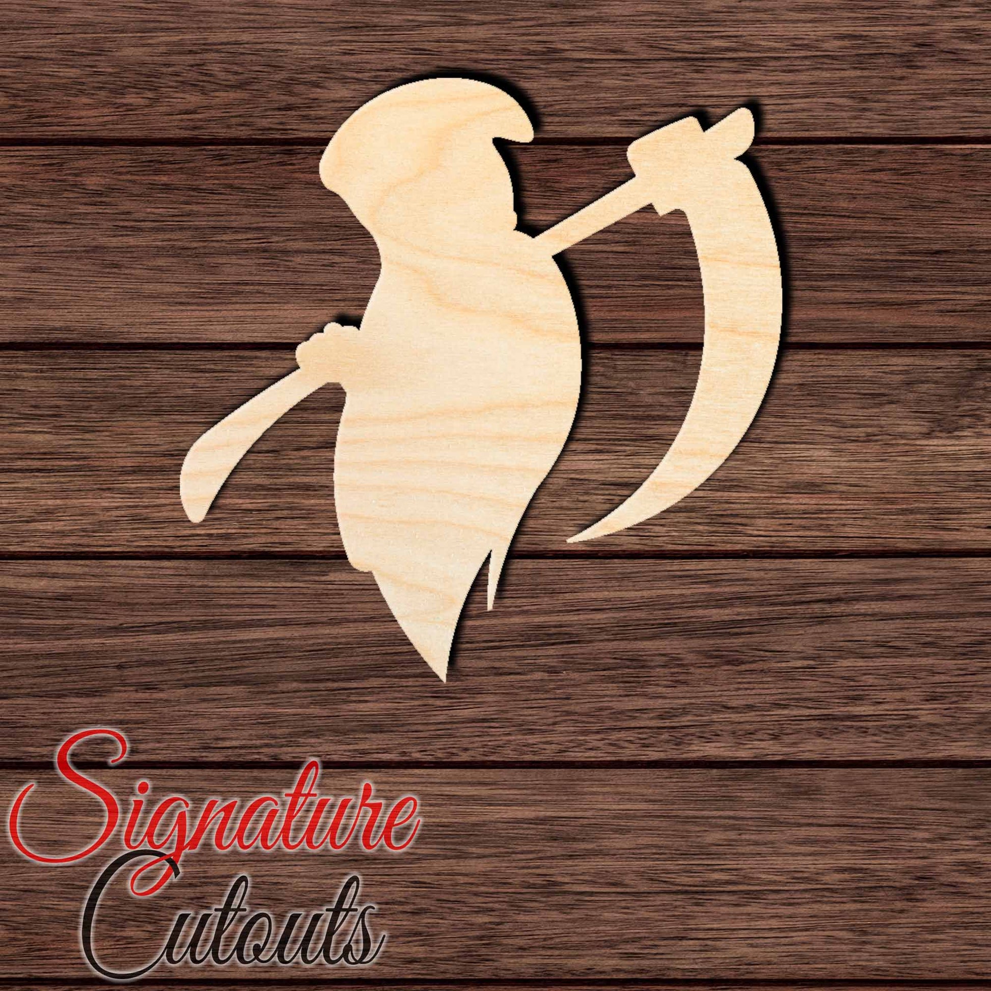 Grim Reaper 004 Shape Cutout - Signature Cutouts