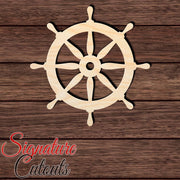 Helm 001 Shape Cutout in Wood, Acrylic or Acrylic Mirror - Signature Cutouts