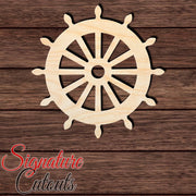 Helm 002 Shape Cutout in Wood, Acrylic or Acrylic Mirror - Signature Cutouts