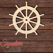 Helm 003 Shape Cutout in Wood, Acrylic or Acrylic Mirror - Signature Cutouts