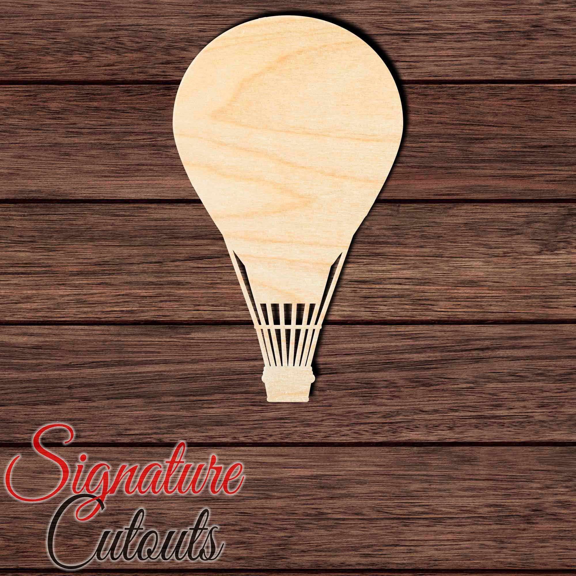Hot Air Balloon 001 Shape Cutout