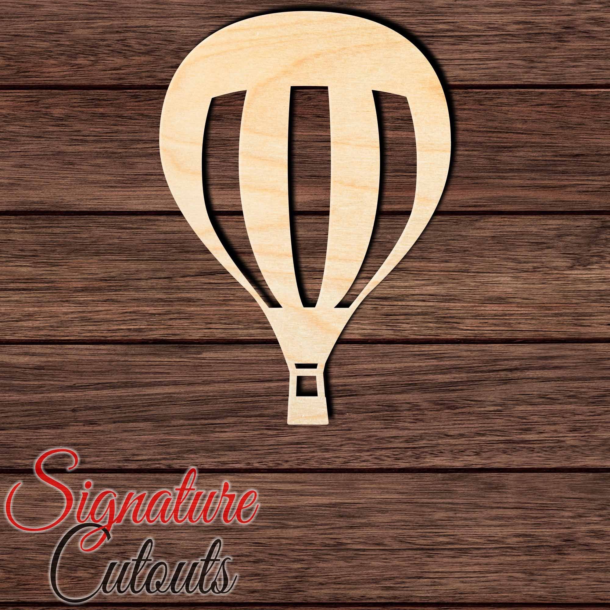 Hot Air Balloon 002 Shape Cutout