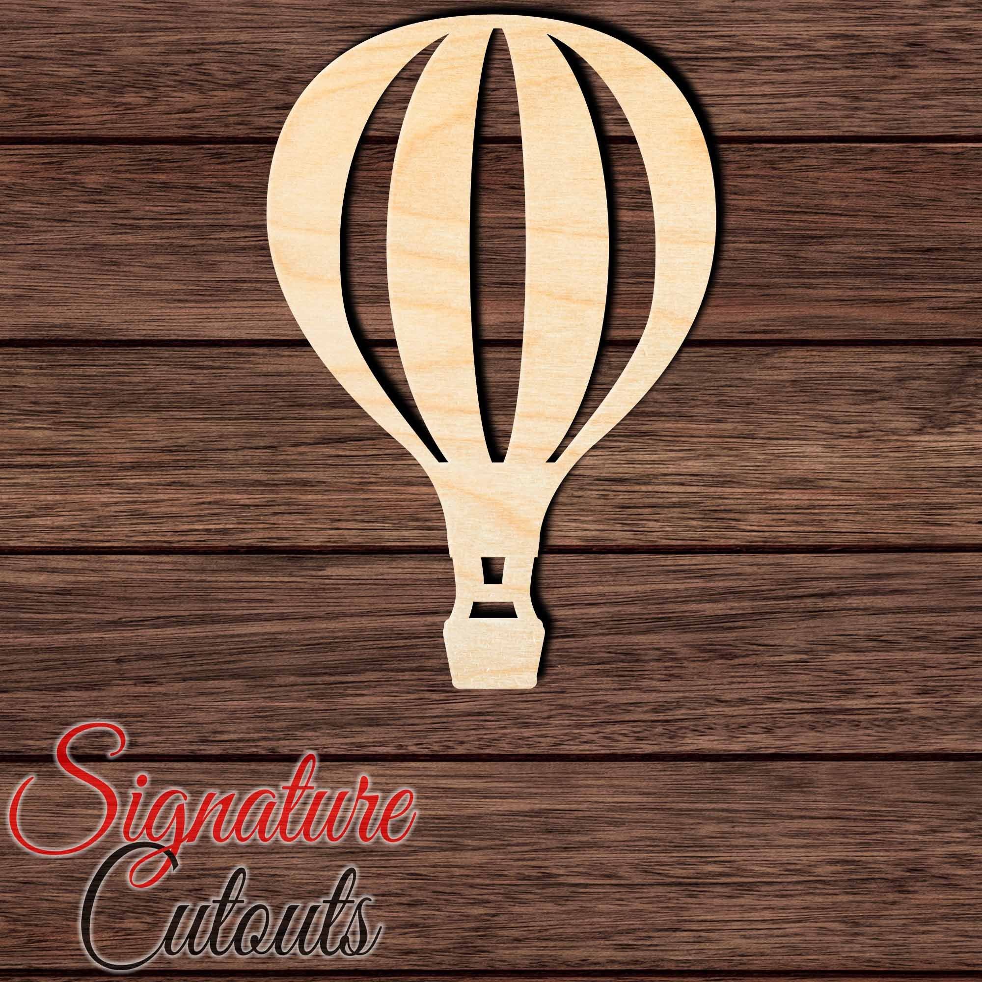 Hot Air Balloon 003 Shape Cutout