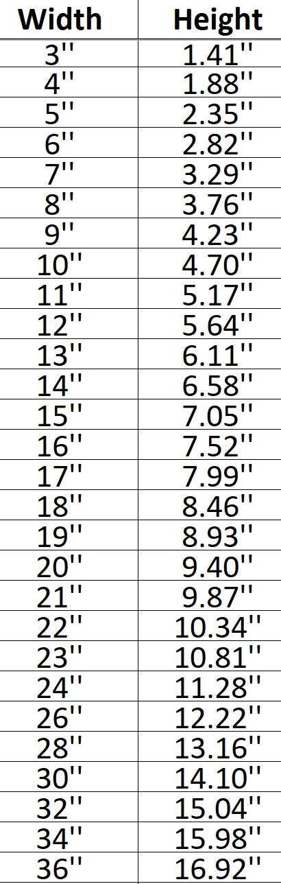 Infinity Symbol 002 Shape Cutout in Wood, Acrylic or Acrylic Mirror - Signature Cutouts