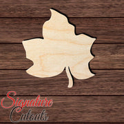 Ivy 002 Shape Cutout in Wood, Acrylic or Acrylic Mirror - Signature Cutouts