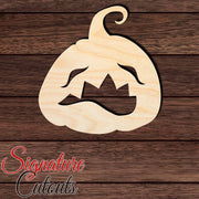 Jack O' Lantern 002 Shape Cutout in Wood, Acrylic or Acrylic Mirror - Signature Cutouts