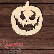 Jack O' Lantern 010 Shape Cutout in Wood, Acrylic or Acrylic Mirror - Signature Cutouts
