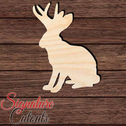 Jackalope 001 Shape Cutout - Signature Cutouts