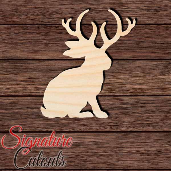 Jackalope 003 Shape Cutout - Signature Cutouts