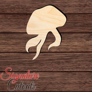 Jellyfish 003 Shape Cutout in Wood, Acrylic or Acrylic Mirror - Signature Cutouts