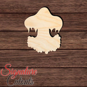 Jellyfish 005 Shape Cutout in Wood, Acrylic or Acrylic Mirror - Signature Cutouts