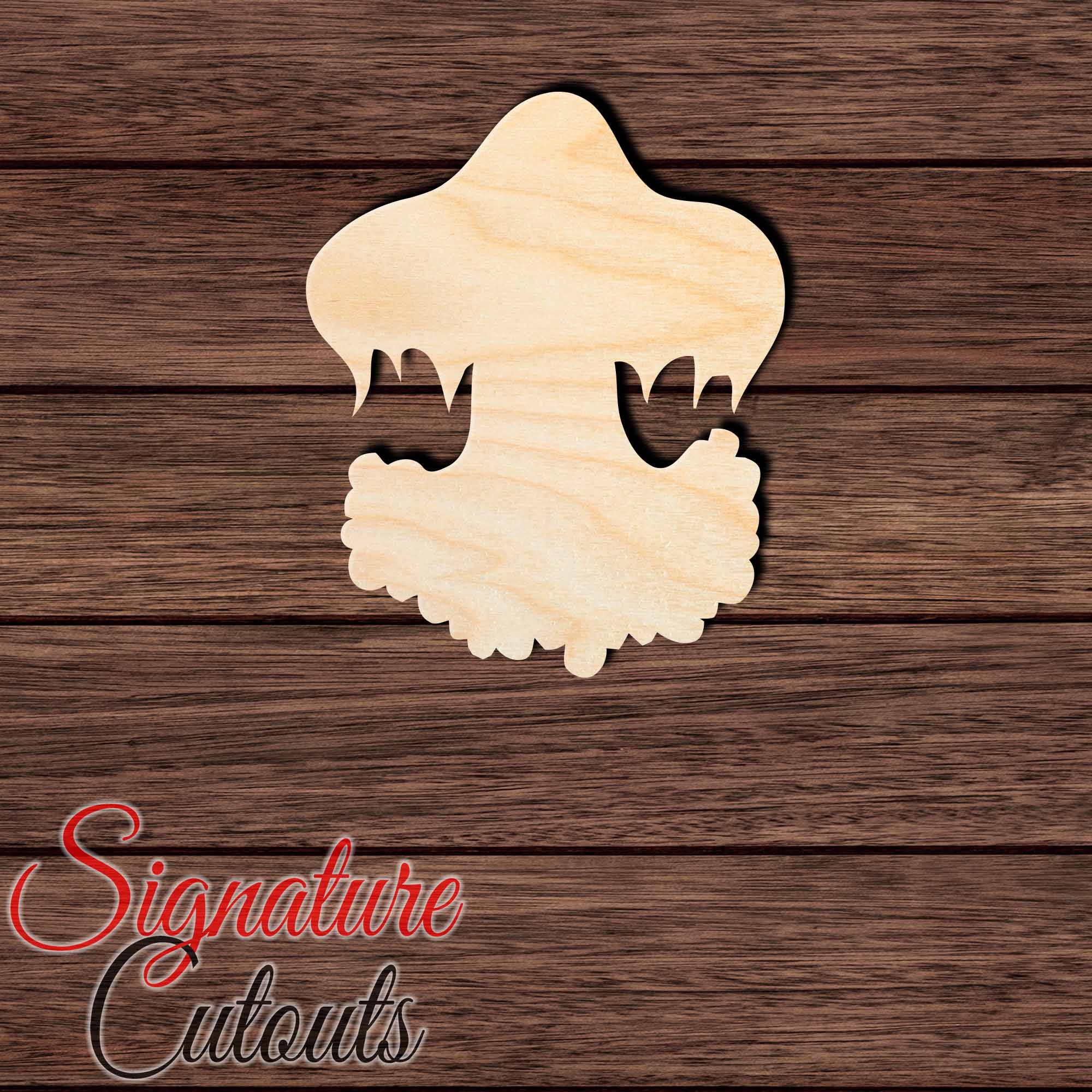 Jellyfish 005 Shape Cutout in Wood, Acrylic or Acrylic Mirror - Signature Cutouts