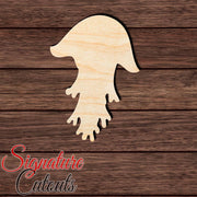 Jellyfish 011 Shape Cutout in Wood, Acrylic or Acrylic Mirror - Signature Cutouts