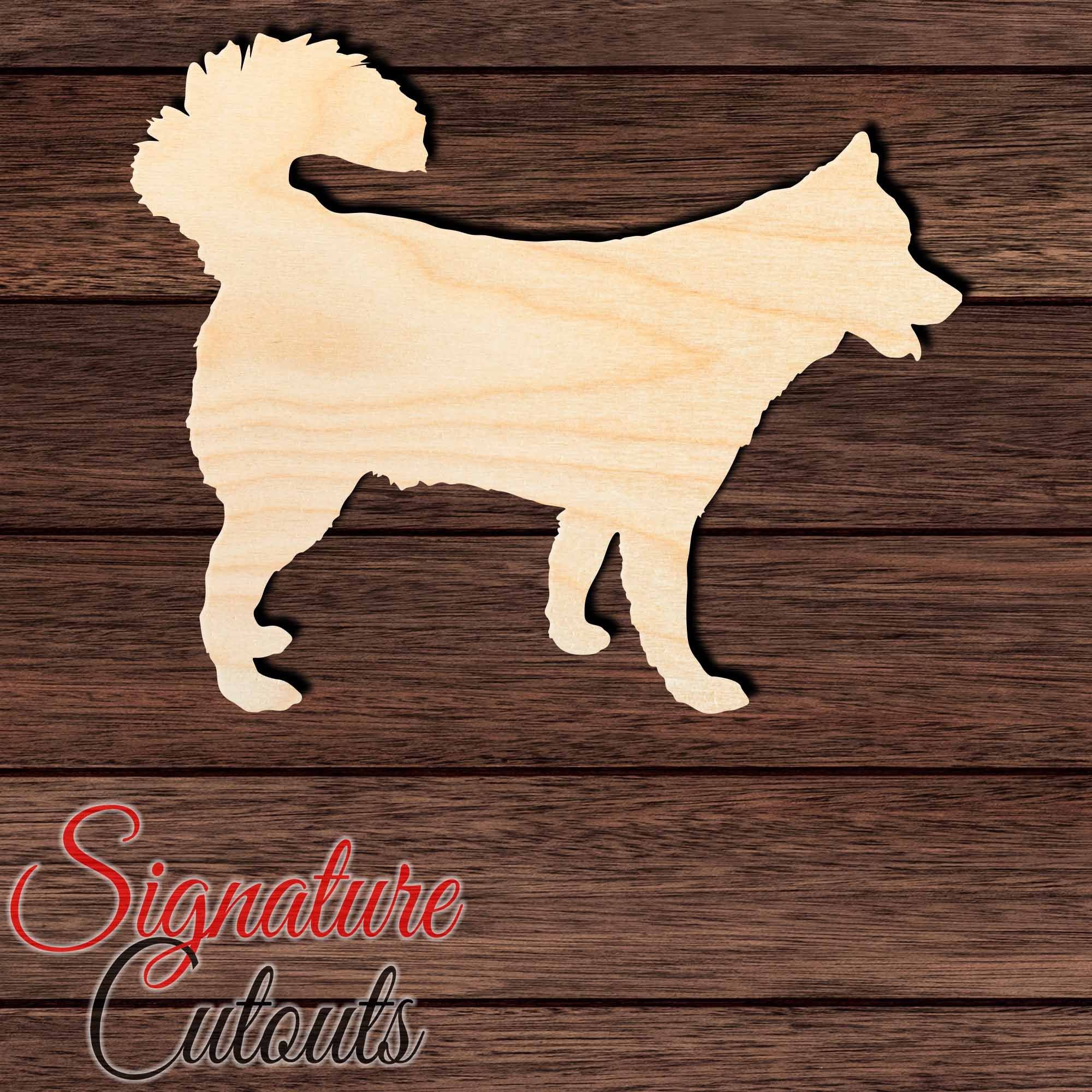 Labsky Shape Cutout in Wood, Acrylic or Acrylic Mirror - Signature Cutouts