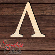 Lambda Shape Cutout - Signature Cutouts