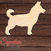 Lancashire Heeler Shape Cutout in Wood, Acrylic or Acrylic Mirror - Signature Cutouts