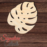 Leaf 005 Shape Cutout in Wood, Acrylic or Acrylic Mirror - Signature Cutouts