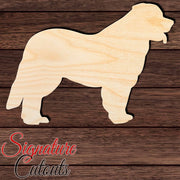 Leonberger Shape Cutout in Wood, Acrylic or Acrylic Mirror - Signature Cutouts