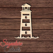 Lighthouse 003 Shape Cutout in Wood, Acrylic or Acrylic Mirror - Signature Cutouts