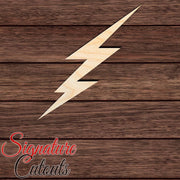 Lightning Bolt 011 Shape Cutout - Signature Cutouts