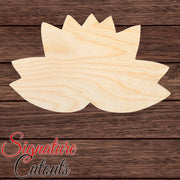 Lotus Flower 001 Shape Cutout