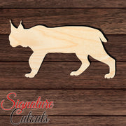 Lynx 001 Shape Cutout in Wood, Acrylic or Acrylic Mirror - Signature Cutouts