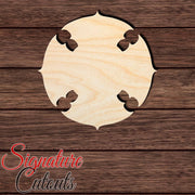 Maltese Cross 001 Shape Cutout in Wood, Acrylic or Acrylic Mirror - Signature Cutouts